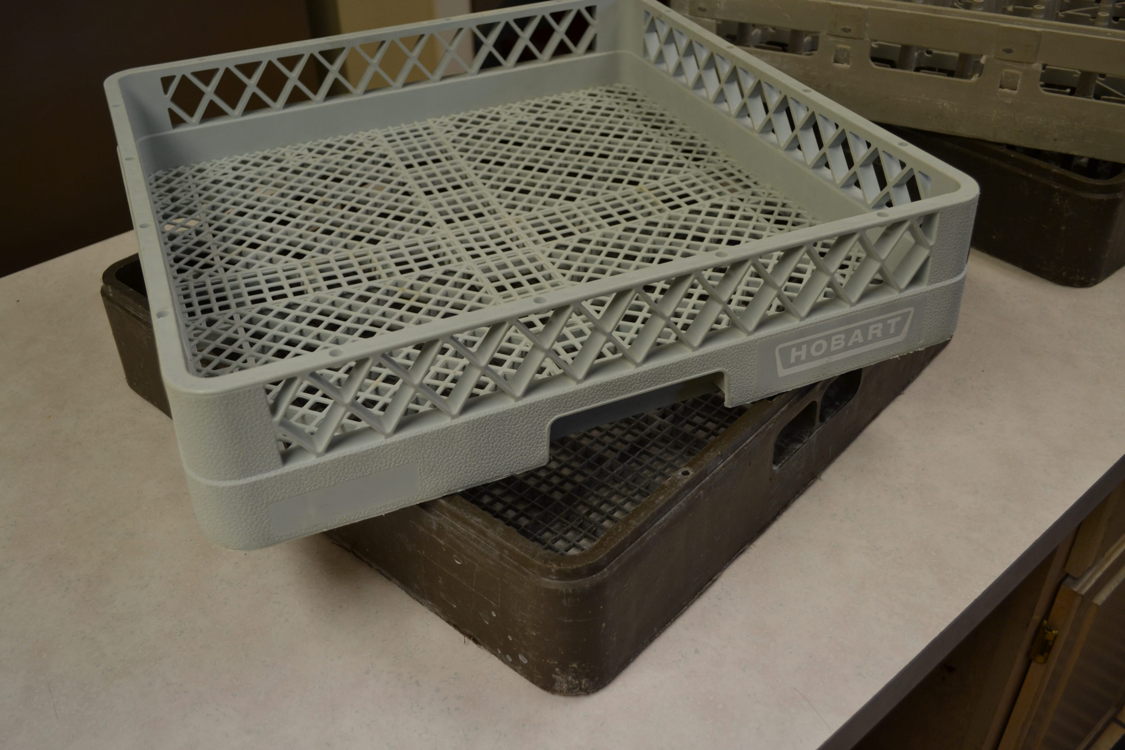 hobart dishwasher trays